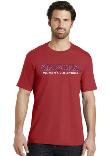 Men’s 100% Cotton Women’s Volleyball Tee