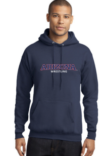 Fleece Pullover Hooded Wrestling Sweatshirt