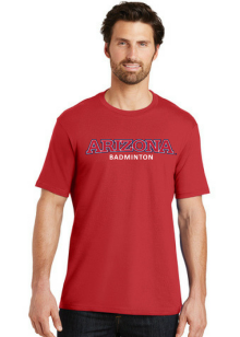 Men's 100% Cotton Badminton Tee